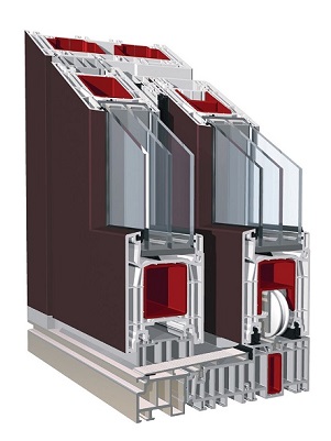 Пластиковая раздвижная дверь KBE 76 Пластиковая раздвижная дверь KBE 76
