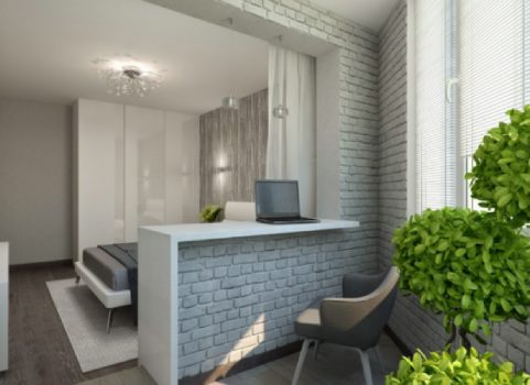 Объединение балкона с комнатой Объединение балкона с комнатой, Балашиха