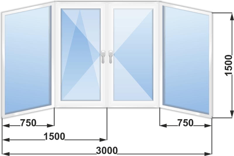 Остекление П-образного балкона Остекление П-образного балкона, Балашиха
