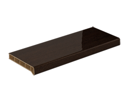 подоконник Moeller цвет Венге глянец подоконник Moeller цвет Венге глянец