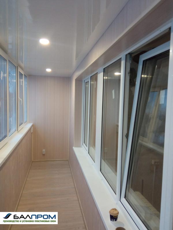 Остекление и отделка балкона под ключ Остекление и отделка балкона под ключ в Балашихе, Московская область