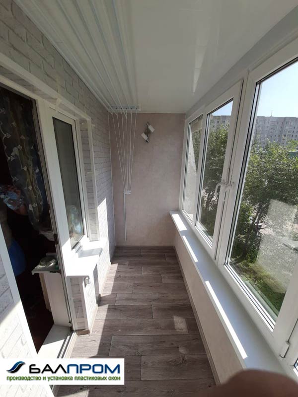 Остекление и отделка балкона под ключ Остекление и отделка балкона под ключ в Балашихе, Московская область