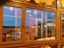 Пластиковое панорамное окно в кафе, Балашиха