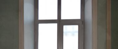 Большое полукруглое окно с пластиковым профилем, Балашиха